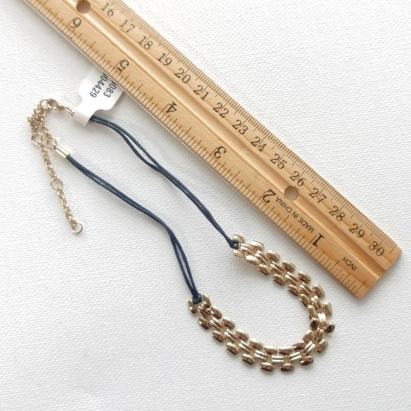 Free People Cord And Chain Choker Necklace - Picture 3 of 5